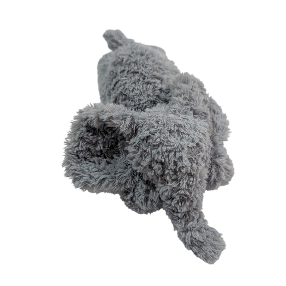 Jellycat London Fuddlewuddle Elephant Grey Textured Plush Stuffed Animal 9 inch
